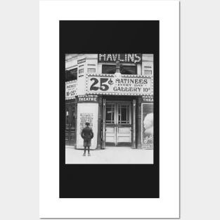 Havlin's Theatre, 1910. Vintage Photo Posters and Art